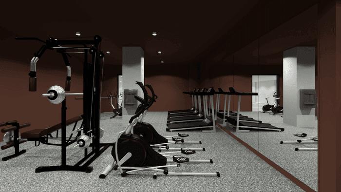 Studeo Melbourne Gym Render