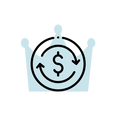 A vector icon used for Currency at The Royal Riviera Hotel