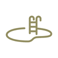 Hotel swimming pool amenity icon for Driftaway Hotel and Pool