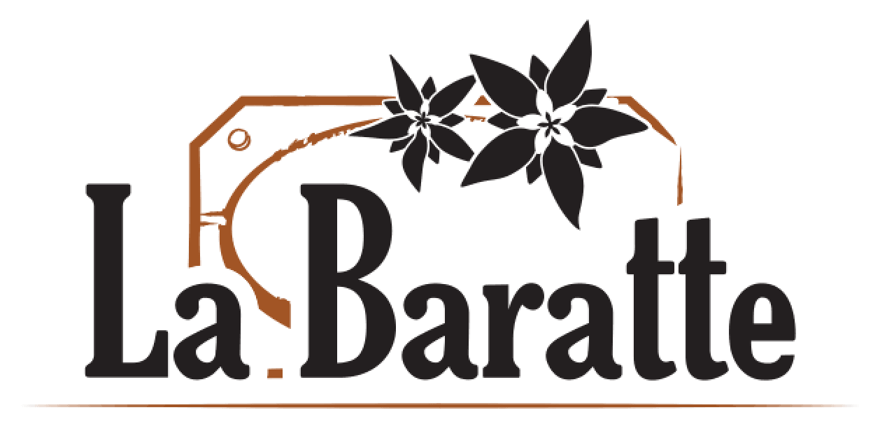 Official logo of La Baratte used at Hotel Les Gentianettes, The Originals Relais