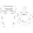  Line art icon of coffee cup with lid beside a steaming hot tea mug used at  Hotel X Toronto