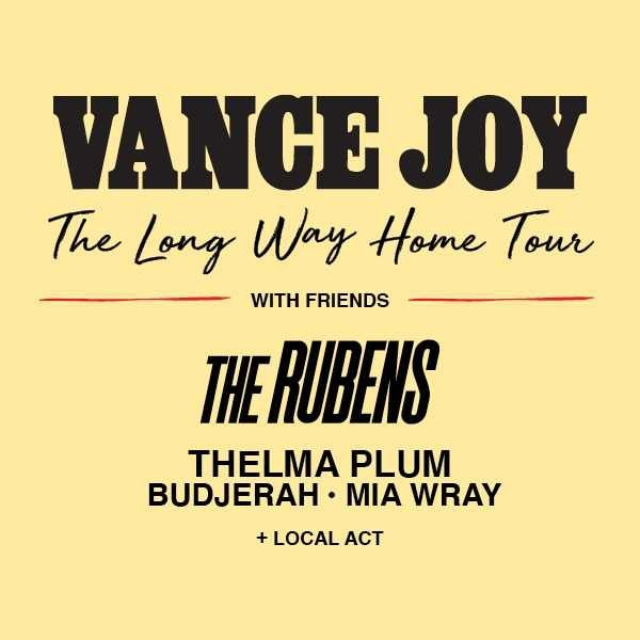 Vance Joy Tour Announcement 