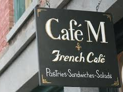 Café M logo used at River Street Inn