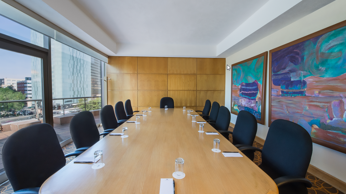 Conference set-up in Business center at FA Reforma Ciudad