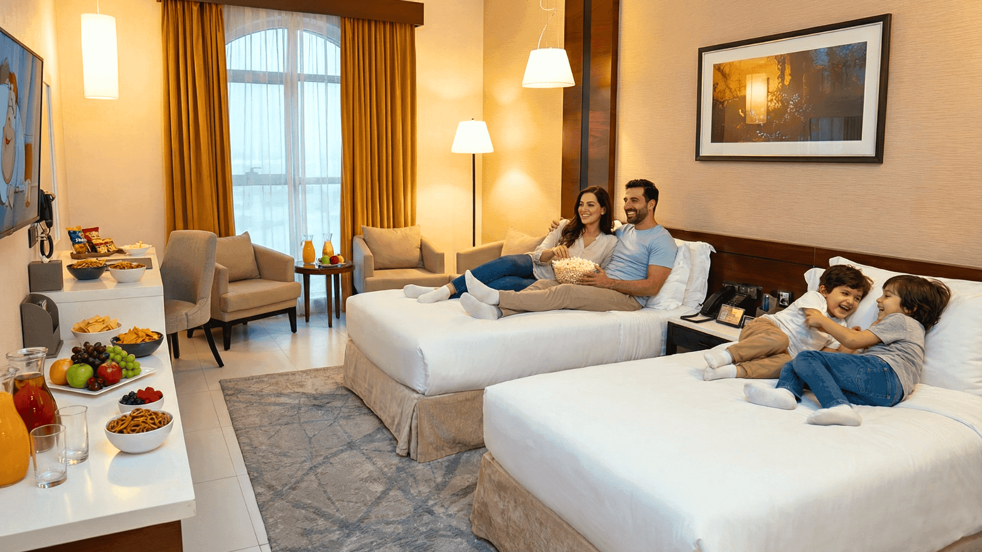 Family Room at Asma Hotel
