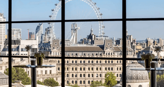 City view of Scoff & Banter