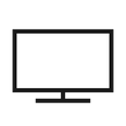 Vector icon of a Smart Television at ReStays Ottawa