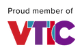 Logo of Proud Member of VTIC used at Brady Hotels Jones Lane