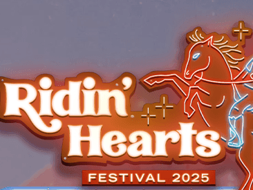 Riding Hearts 2025 Festival poster used at Pullman Sydney Olympic Park