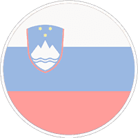 A badge of Slovenia Flag used at Falkensteiner Hotels & Residences