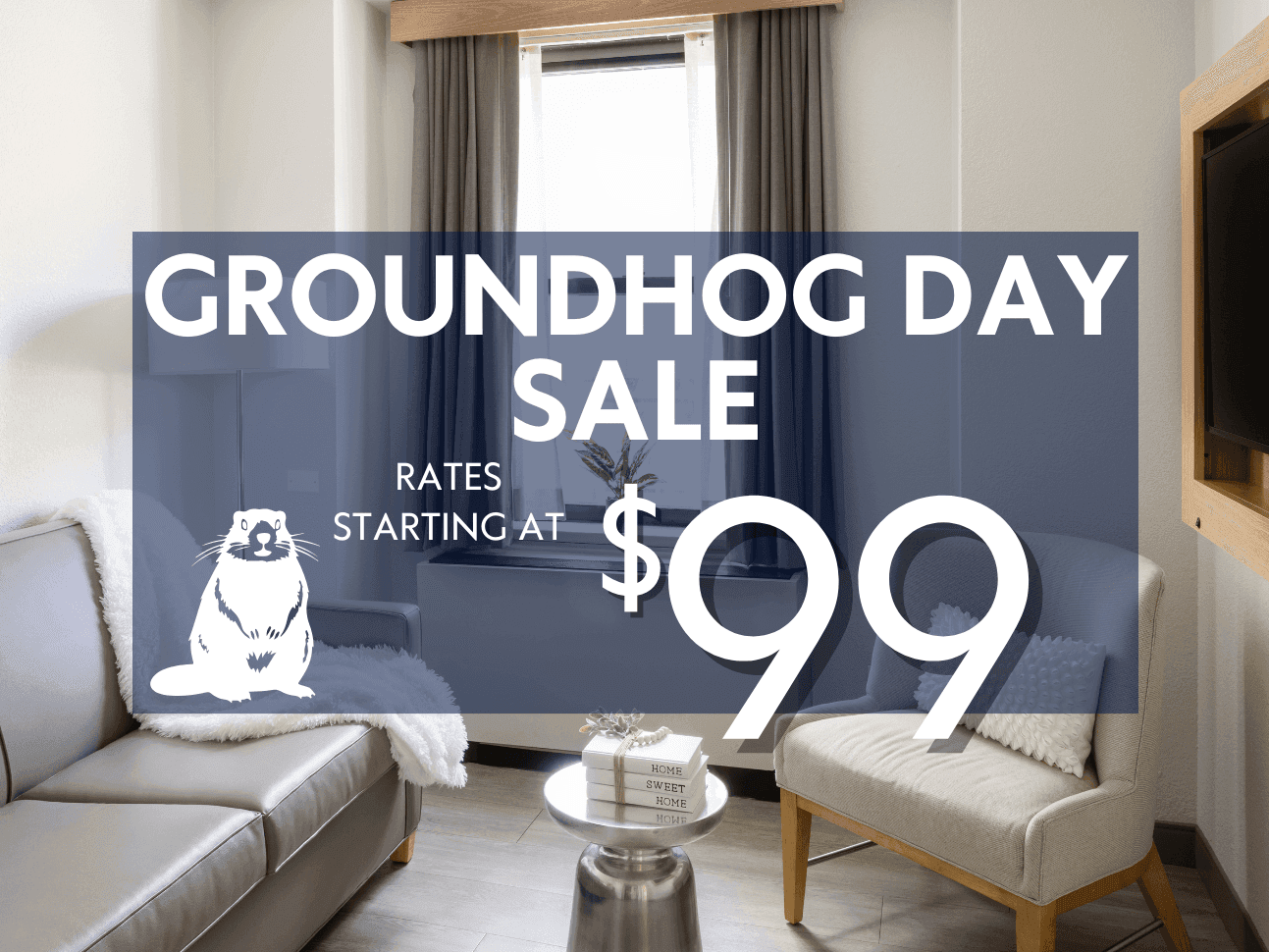 Groundhog Day Sale - Hotel Saint Clair - Rates Starting at $99