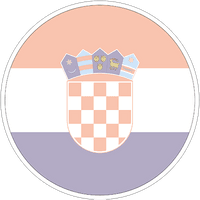 Croatia flag on a logo at Falkensteiner Hotels