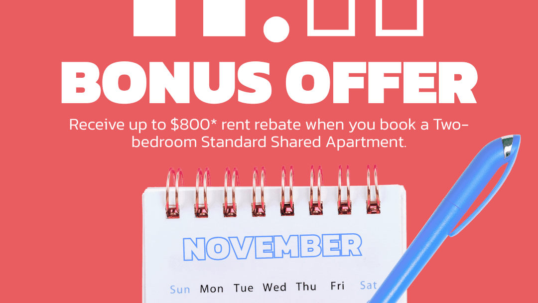 UniLodge Metro Adelaide - 11.11 Offer