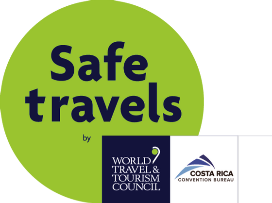 Logo of safe travels at Fiesta Resort