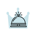 A vector icon used for Concierge at The Royal Riviera Hotel