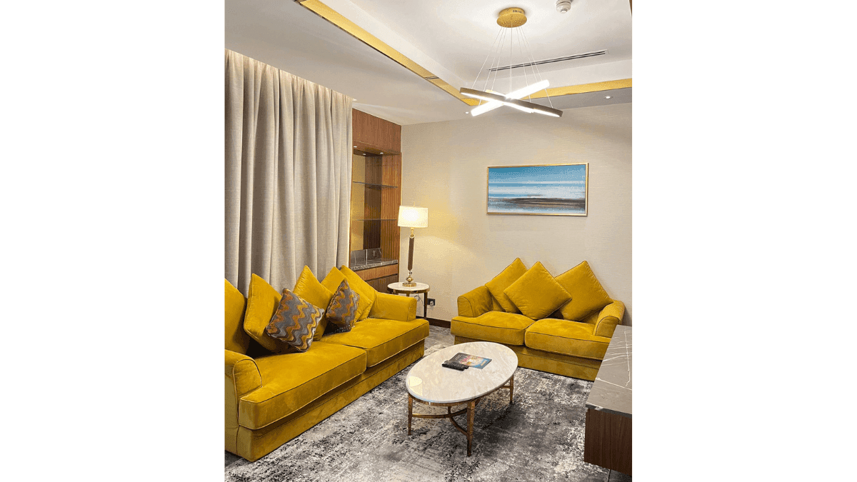 Bed in Executive City View King Room at Sunway Hotel Pyramid