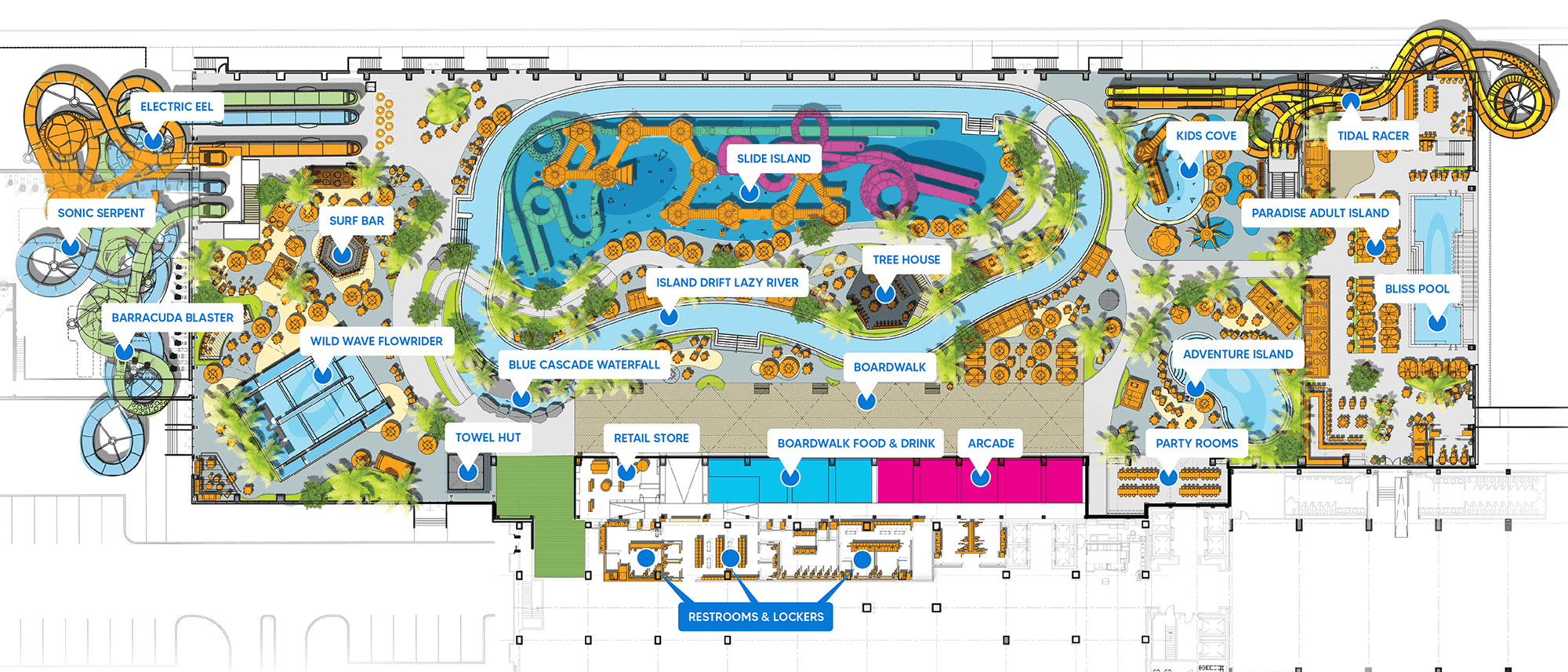 waterpark map