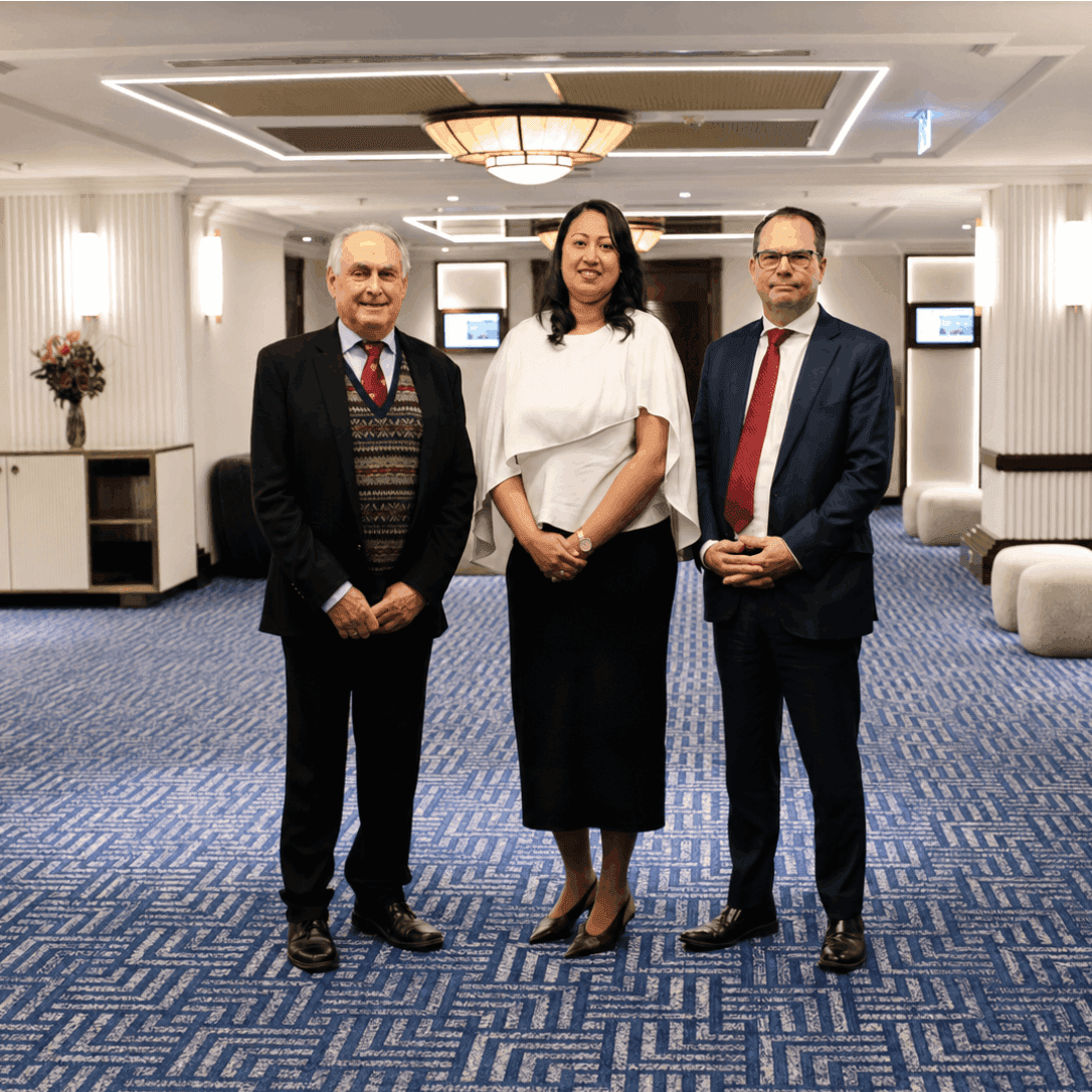 Hon Don Farrell with The Grace Hotel, Andrew Allen and Feroza Saleem-Martin