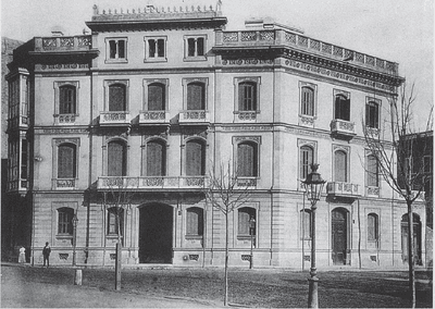 House of Hotel Continental Palacete in 1892