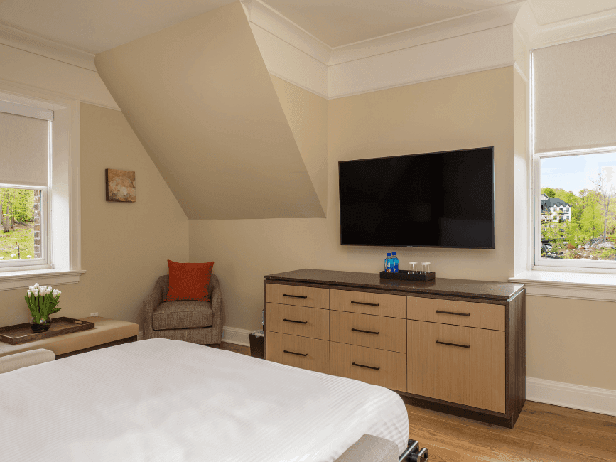 Interior of Superior Parlor Queen Room at The Abbey Inn & Spa