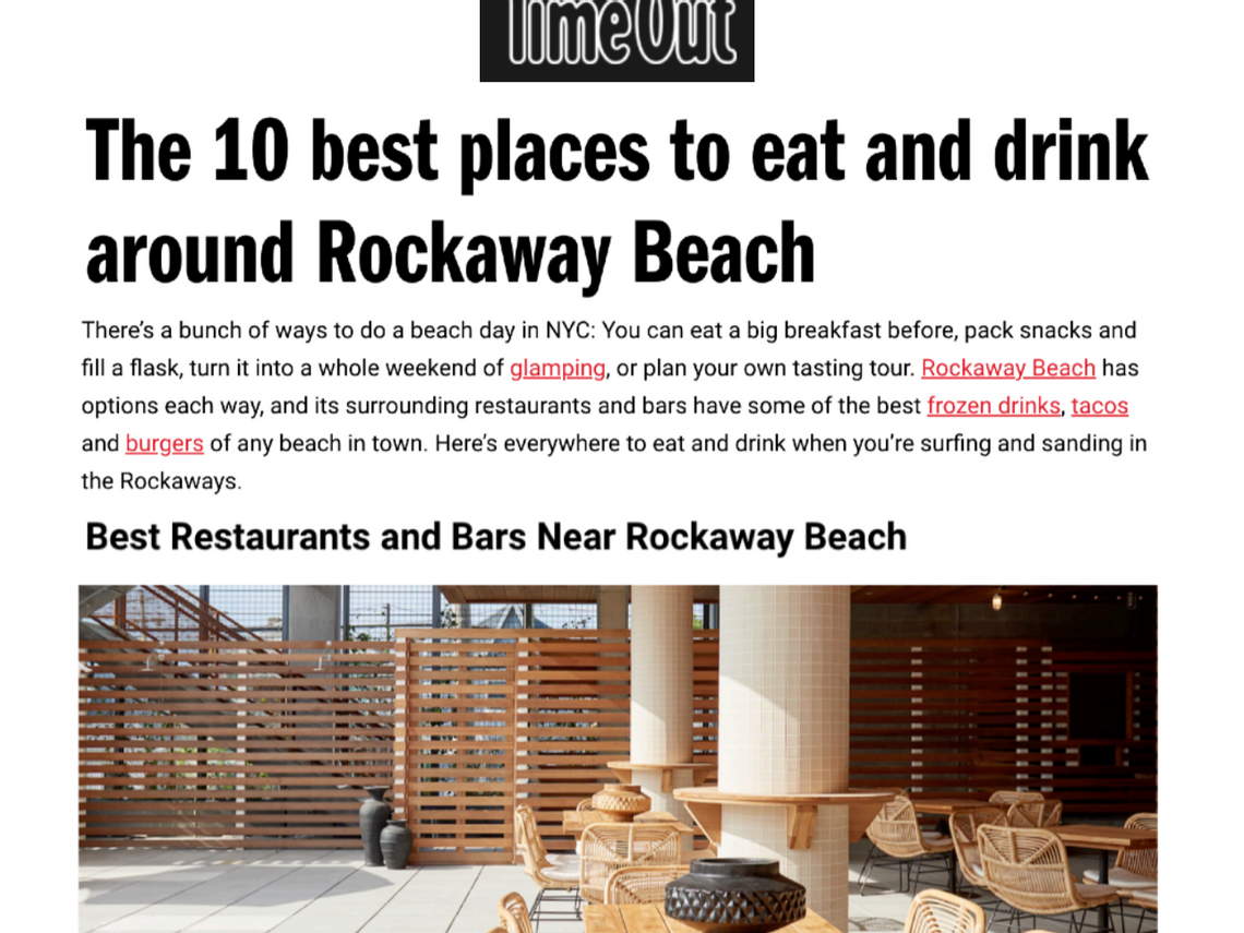 The 10 best places to eat and drink around Rockaway Beach The