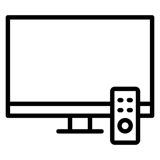 TV with mirror casting