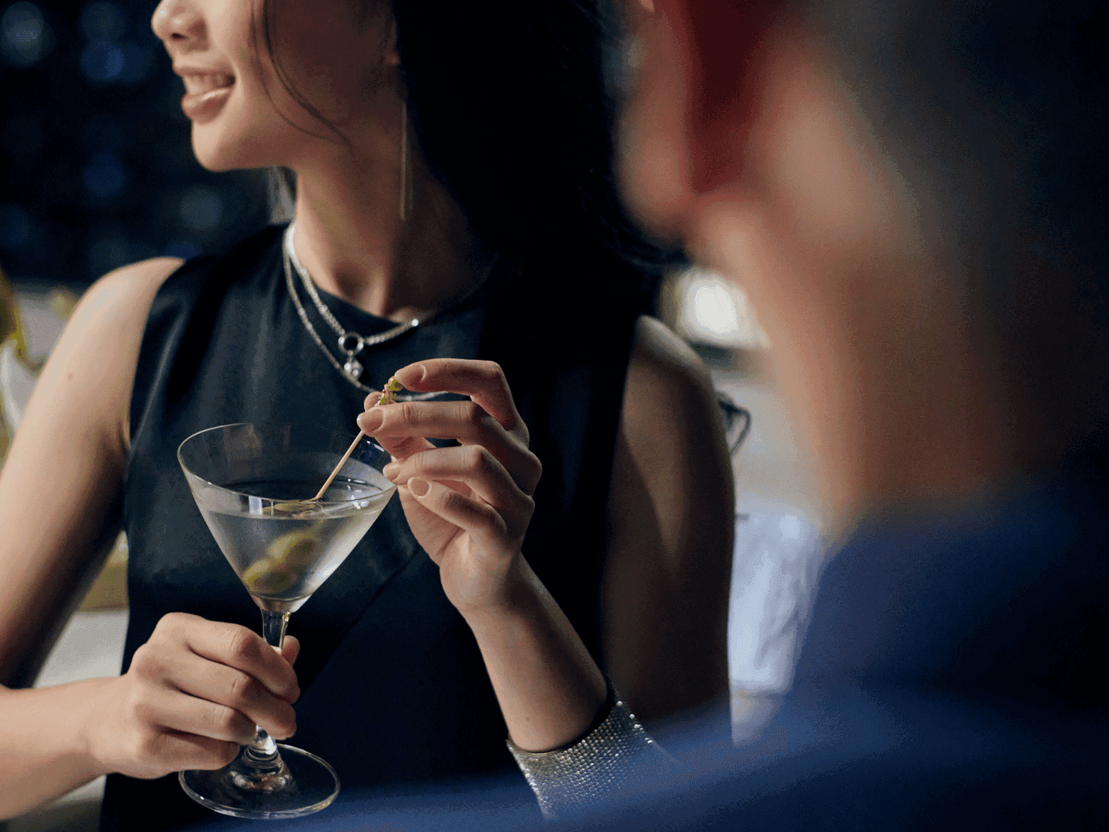 Woman with cocktail - Ladies Night at The View Bar & Lounge