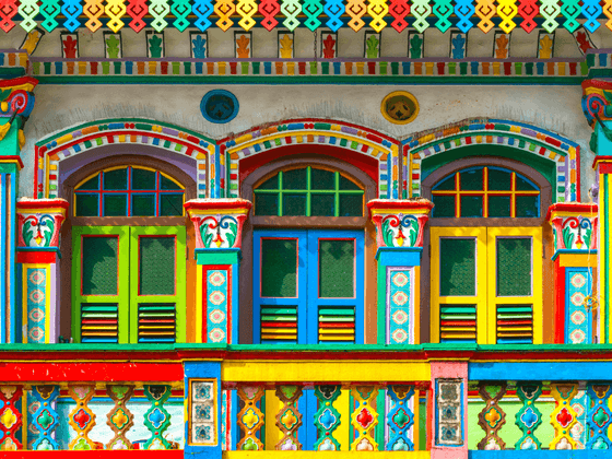 The exterior of Paradox Singapore