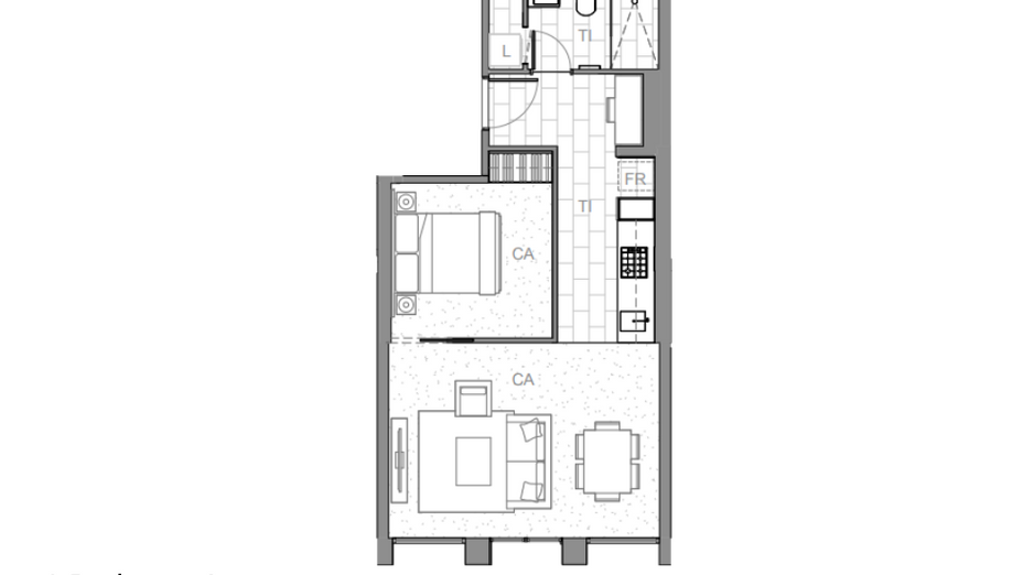 1 Bedroom Apartment Brady Apartment Hotel Hardware Lane in Melbourne