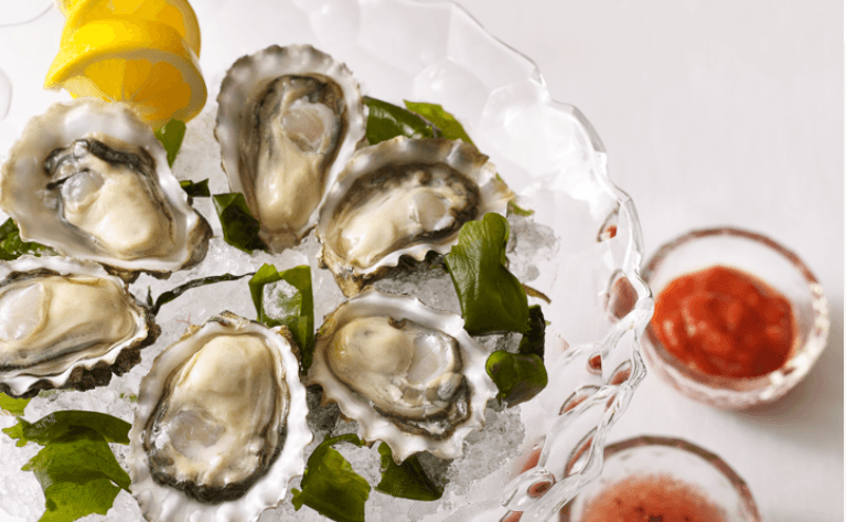 A beautiful place of oysters