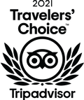 2021 Travelers' Choice award logo at Hotel Eclat Beijing