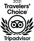 2021 Travelers' Choice award logo at Hotel Eclat Beijing