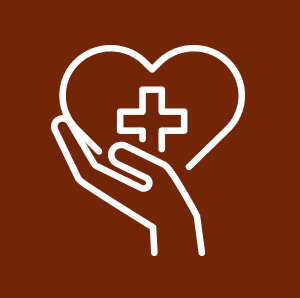 Vector icon representing Medical Benefits at Eureka Casino Resort