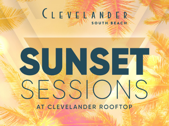 Sunset sessions at Essex House by Clevelander poster