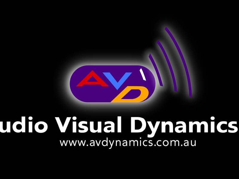 Poster of Audio Visual Dynamics used at Pullman Albert Park
