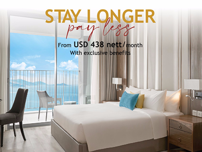 Stay Long Pay Less offer poster at Eastin Hotels