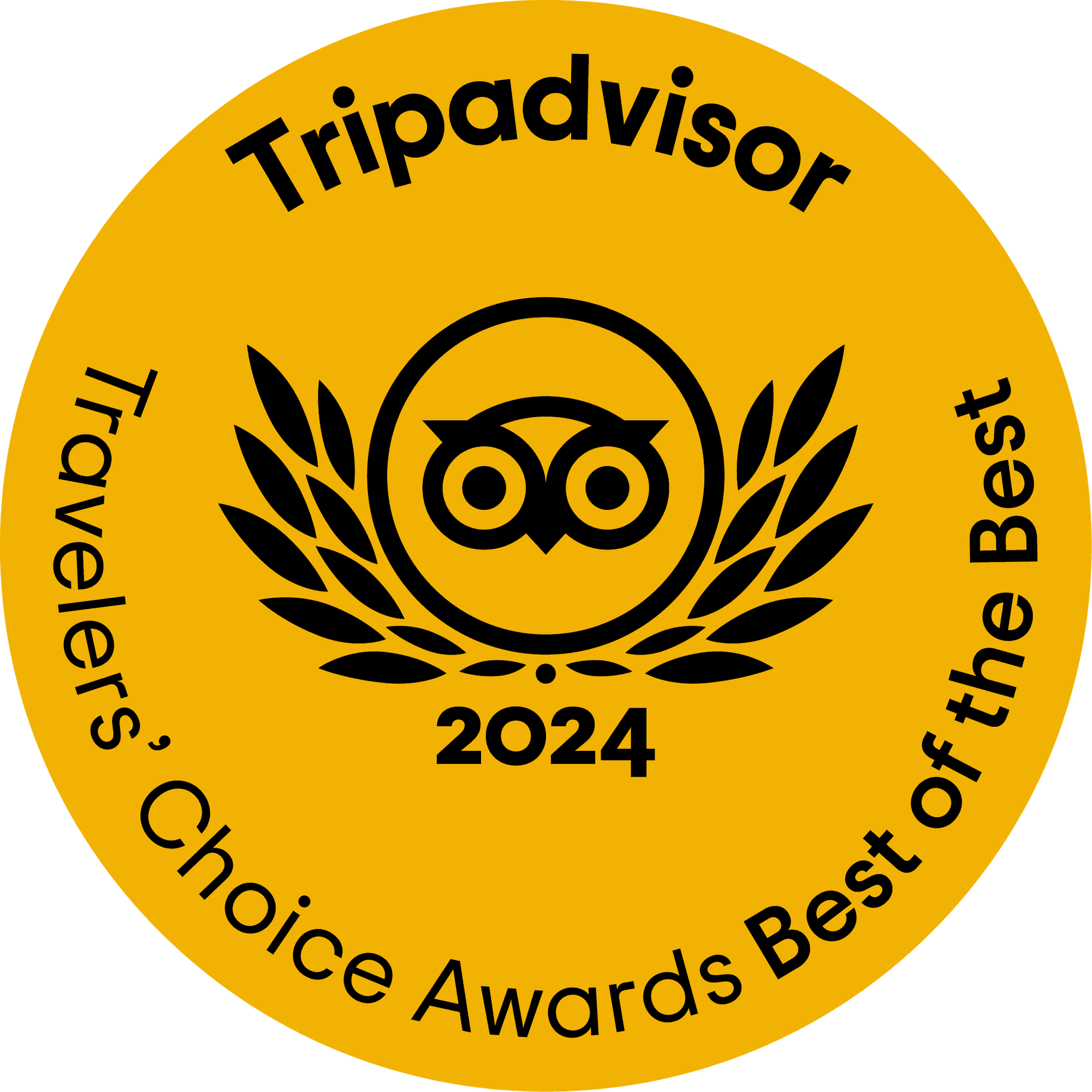 Tripadvisor Best of the Best 2024 award logo