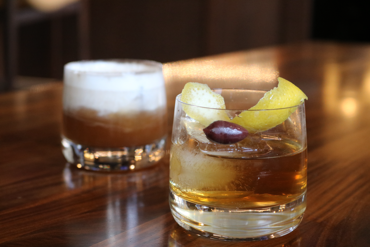 image of two cocktails at The Grove Hotel Boise