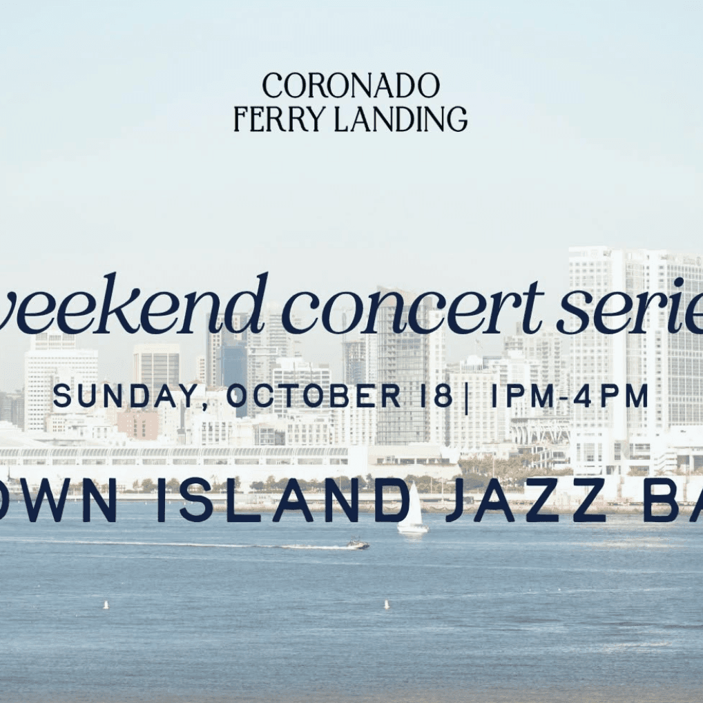 Coronado Weekend Concert Series Presents: Crown Island Jazz Band | What to do in San Diego | El Cordova Hotel