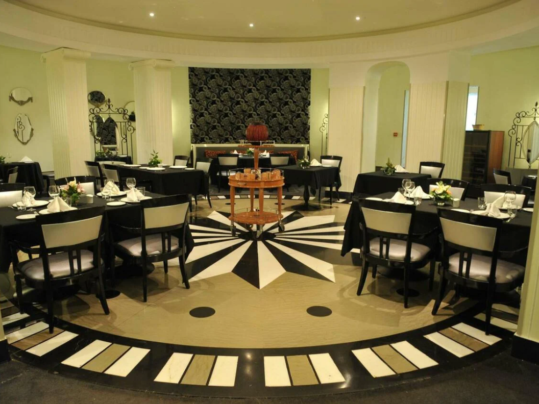Black Color Dining Tables -  Farah Casablanca Hotel