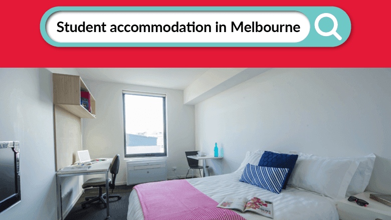 A well-furnished student living room with bed, desk, and window at Student Living on Cobden.