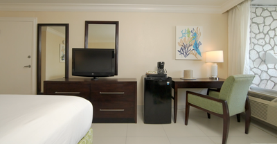 Interior of a Superior Room at Holiday Inn Montego Bay