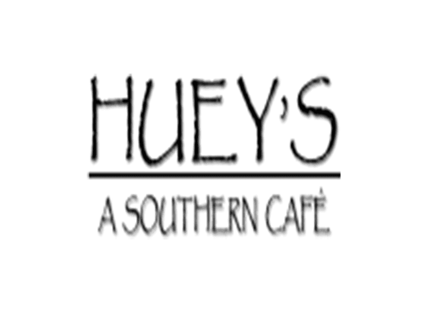 Huey's café logo used at River Street Inn