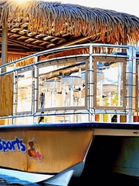 Aloha, Romance! Set Sail on the Lake Wallenpaupack Tiki Boat Excursion