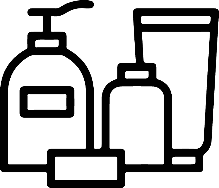 Designer toiletries