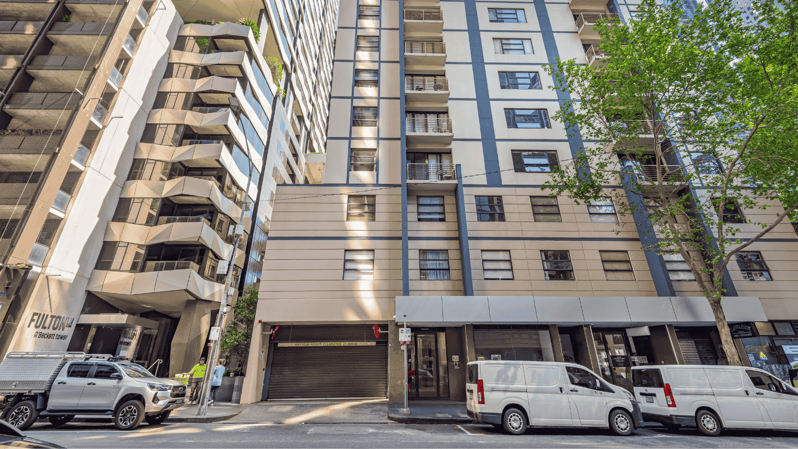 Student Living on A’Beckett - Exterior 1