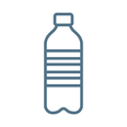 Water bottle icon representing bottled water at Anchorage By The Sea