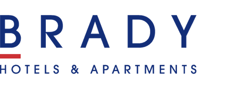 Blue Brady Hotels and Apartments Translucent Logo