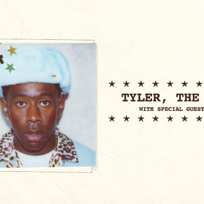 Poster of Tyler The Creator show at Brady Hotels
