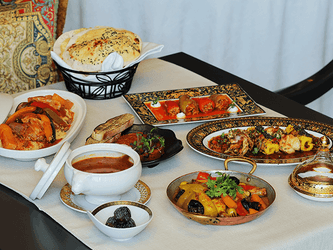 Exclusive Moroccon Pop-up Menu